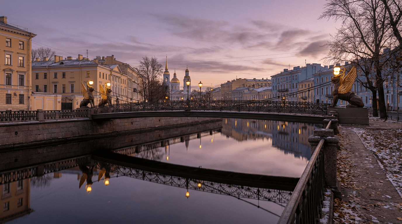 Bank Bridge Saint Petersburg - An Iconic Pedestrian Bridge — History, Views, and Photography Tips