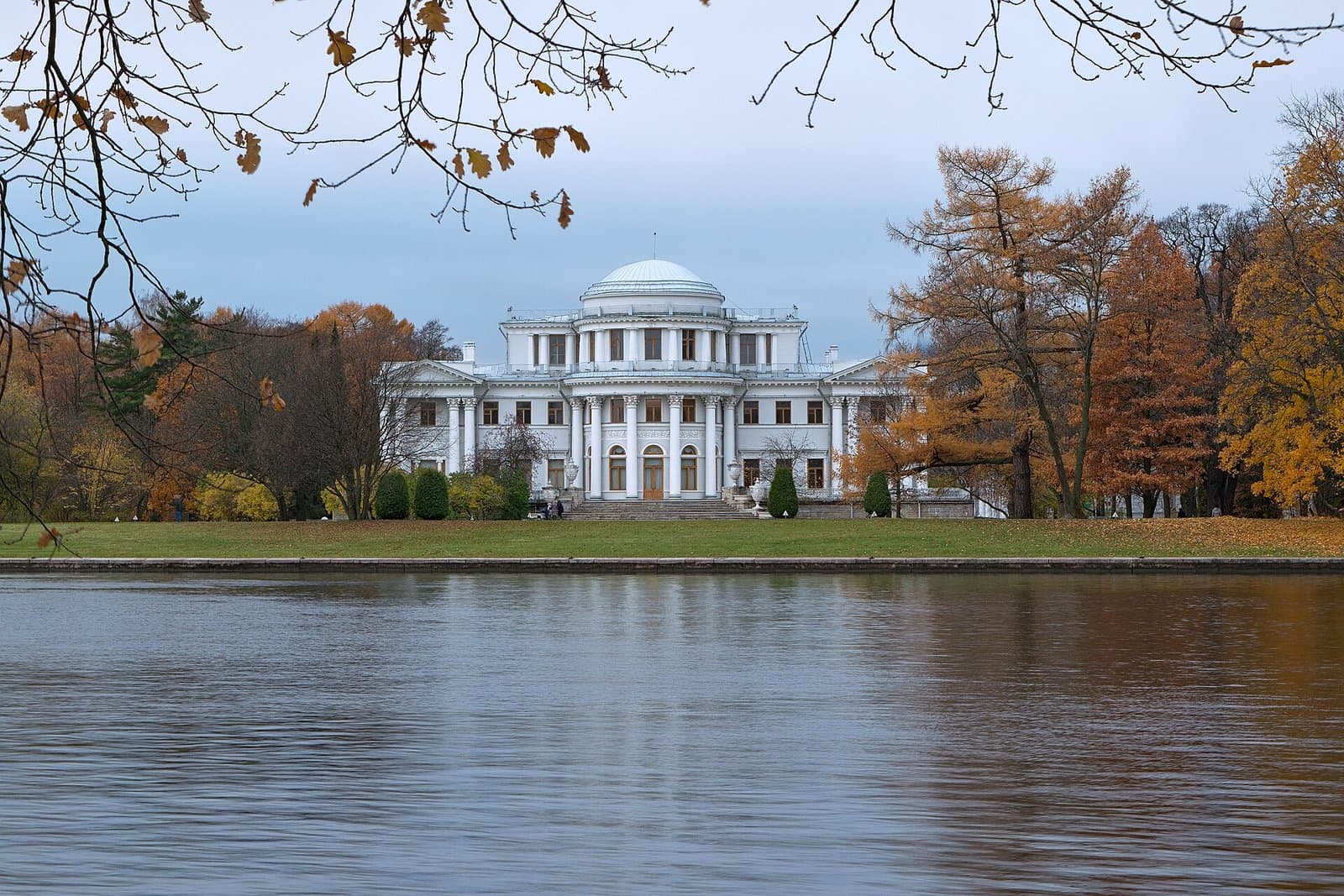 Yelagin Island and Kirov Central Park in Saint Petersburg