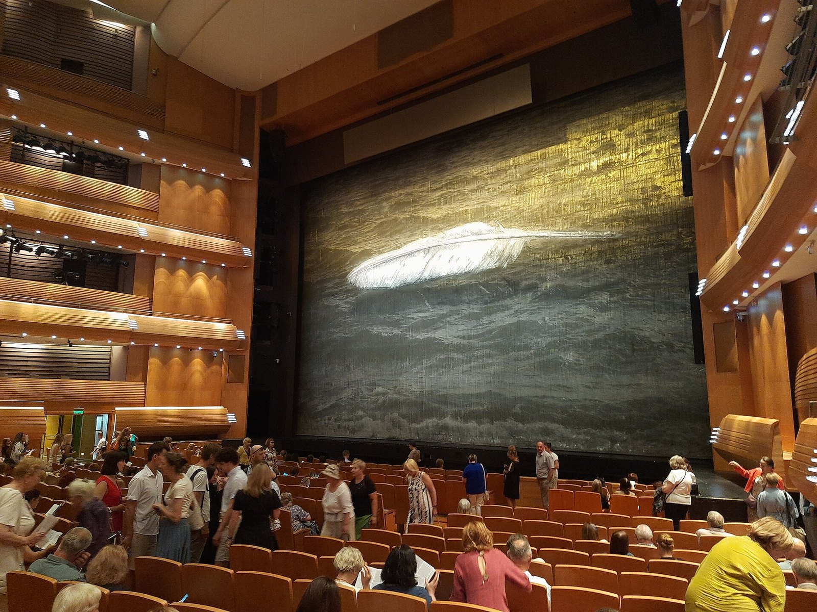The Mariinsky-2 auditorium, where William Tell is playing