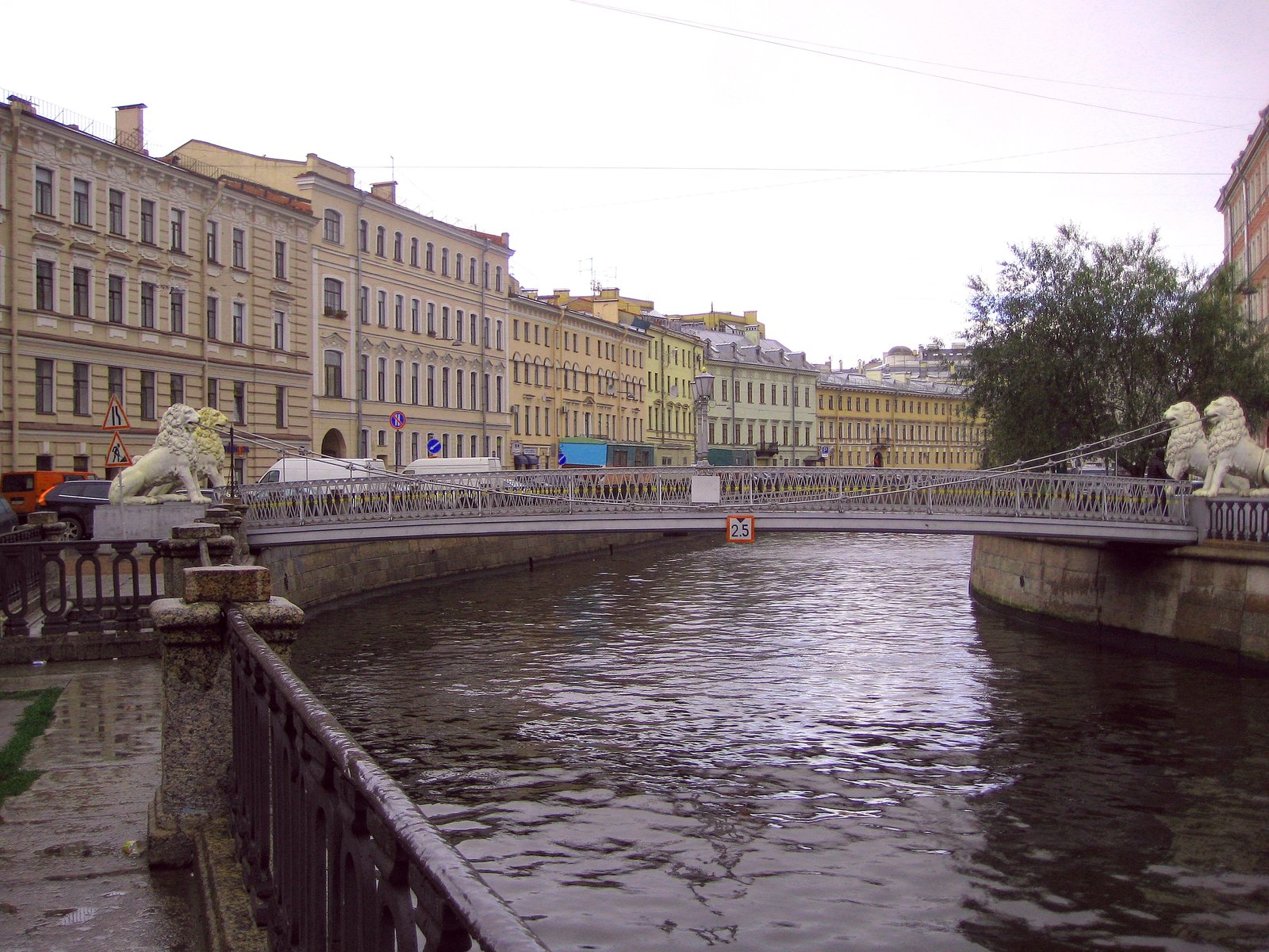 Lion Bridge over the Griboyedov Canal