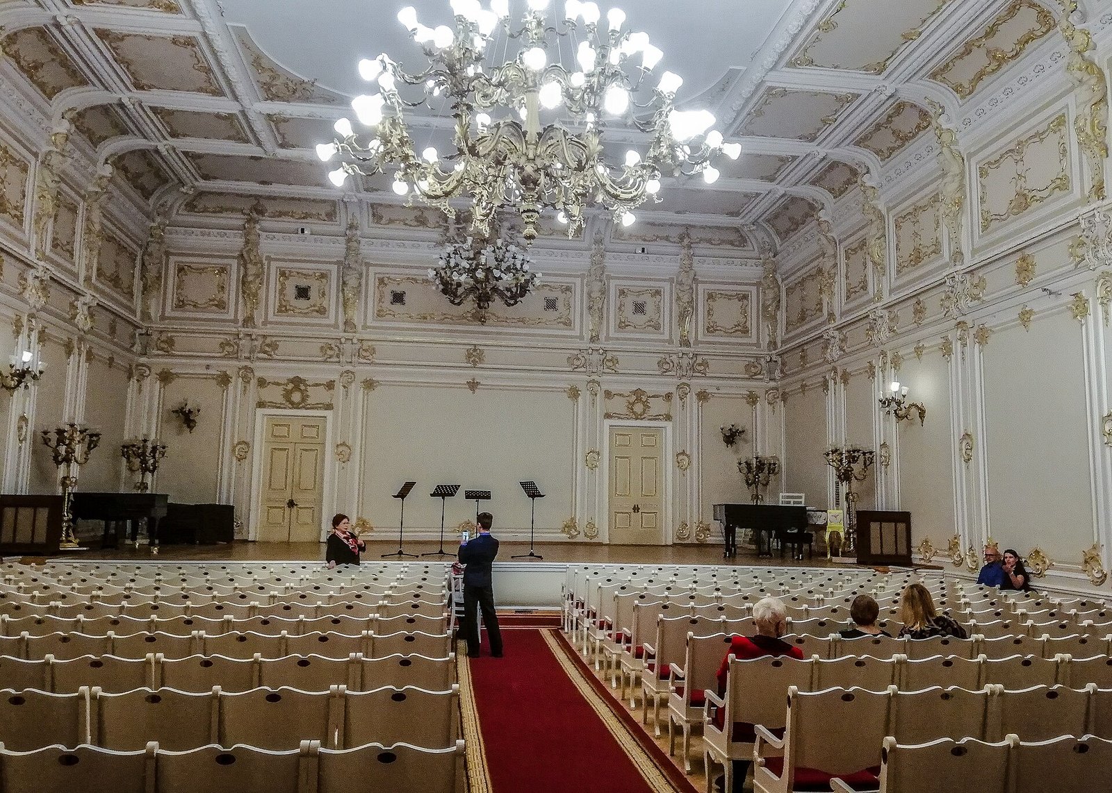 The Philharmonia's Small Hall on Nevsky Prospekt