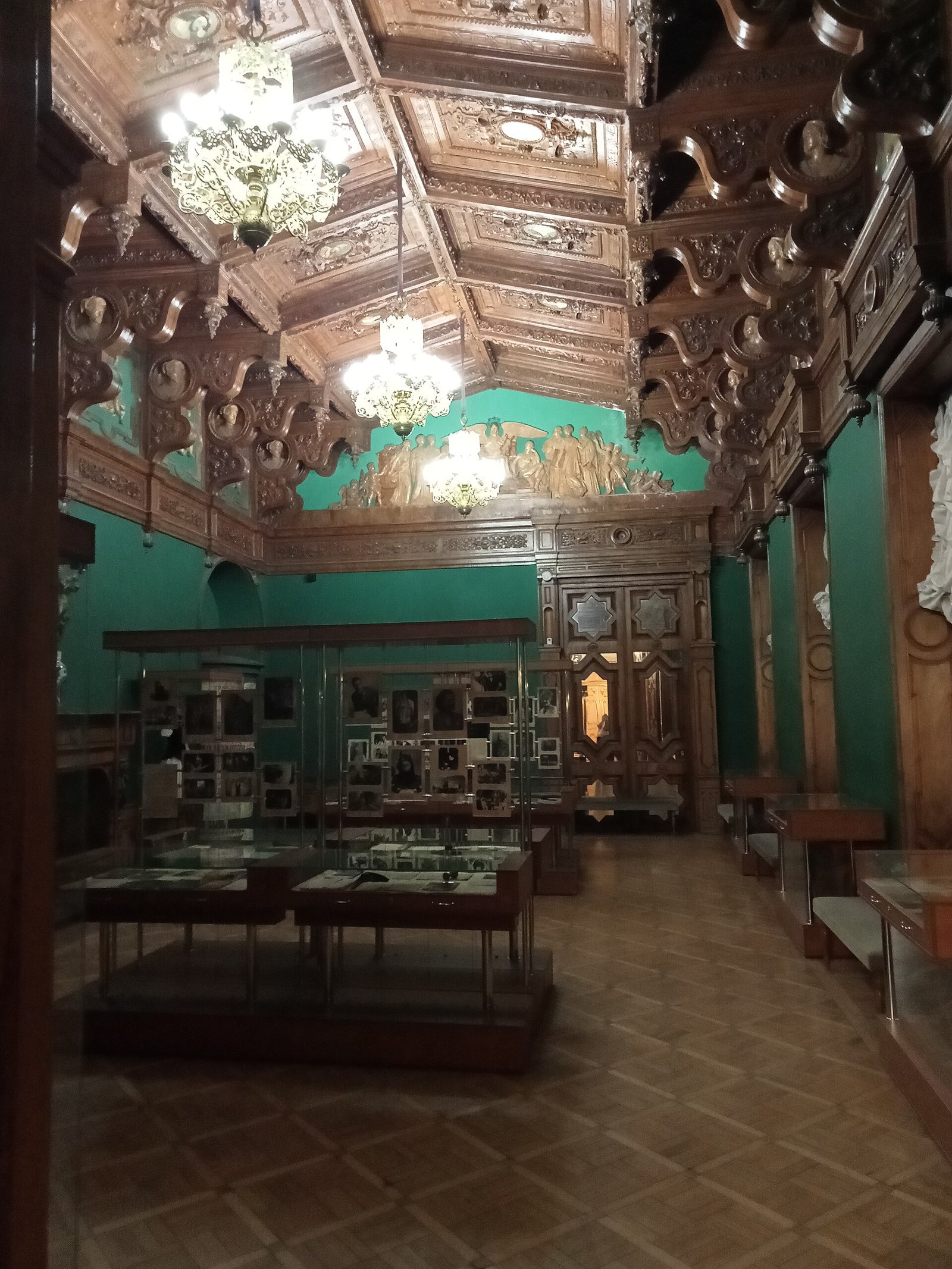 The theatre's Walnut Foyer