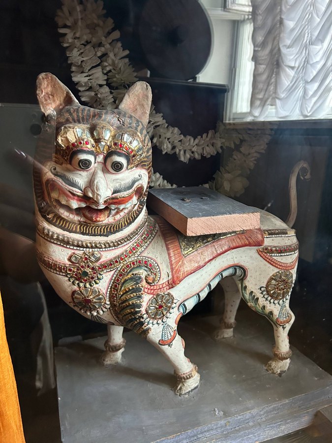 An exhibit at the Kunstkamera