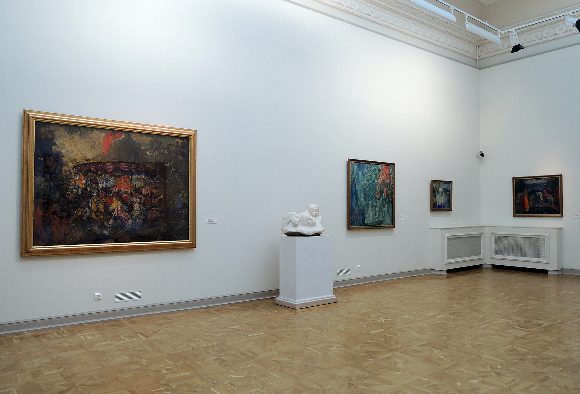 A permanent exhibition room in the Benois Wing: early 20th-century painting and sculpture