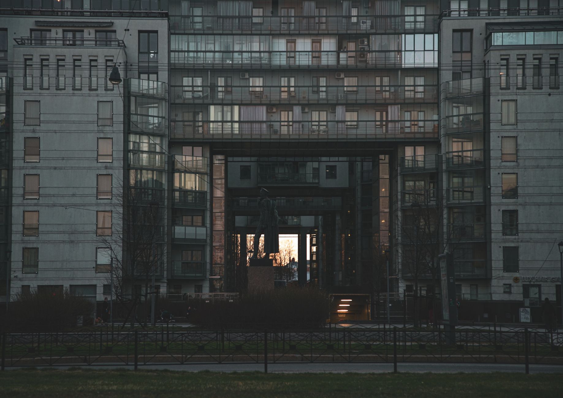 What is the legend of the Bronze Horseman curse?