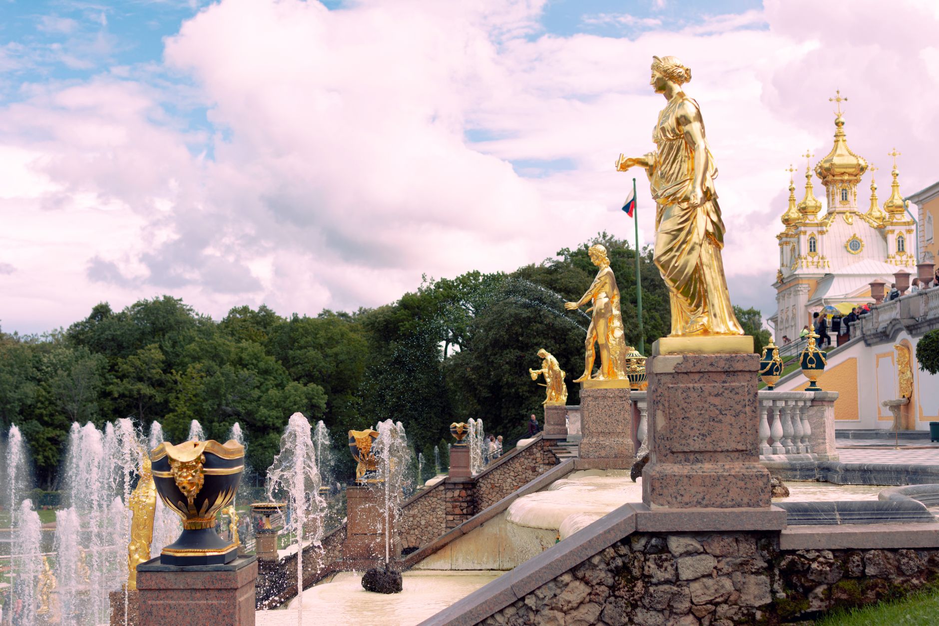 Peterhof Lower Park Coastal Path