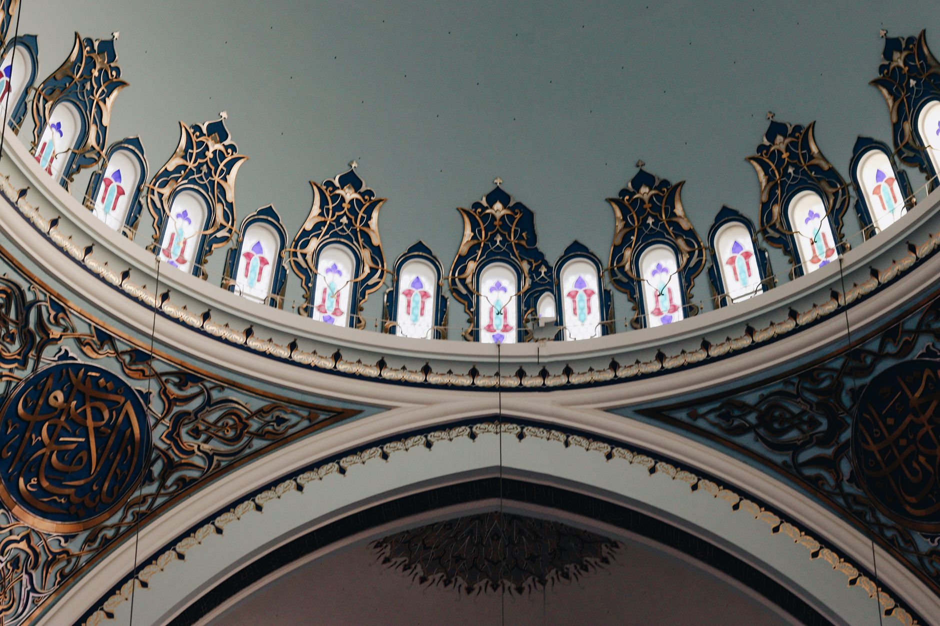 What makes the mosque's architecture special?
