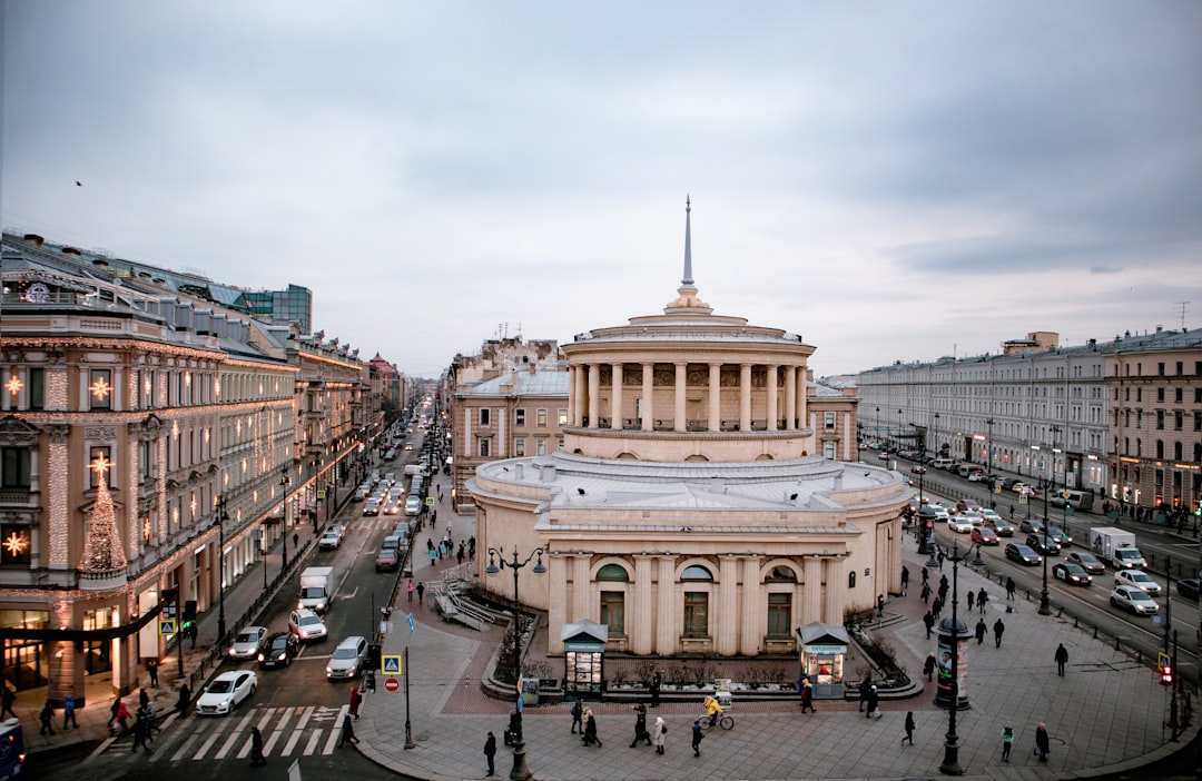 Major landmarks and museums along Nevsky Prospect