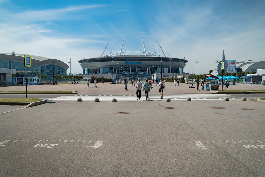 Overview of Gazprom Arena in Saint Petersburg