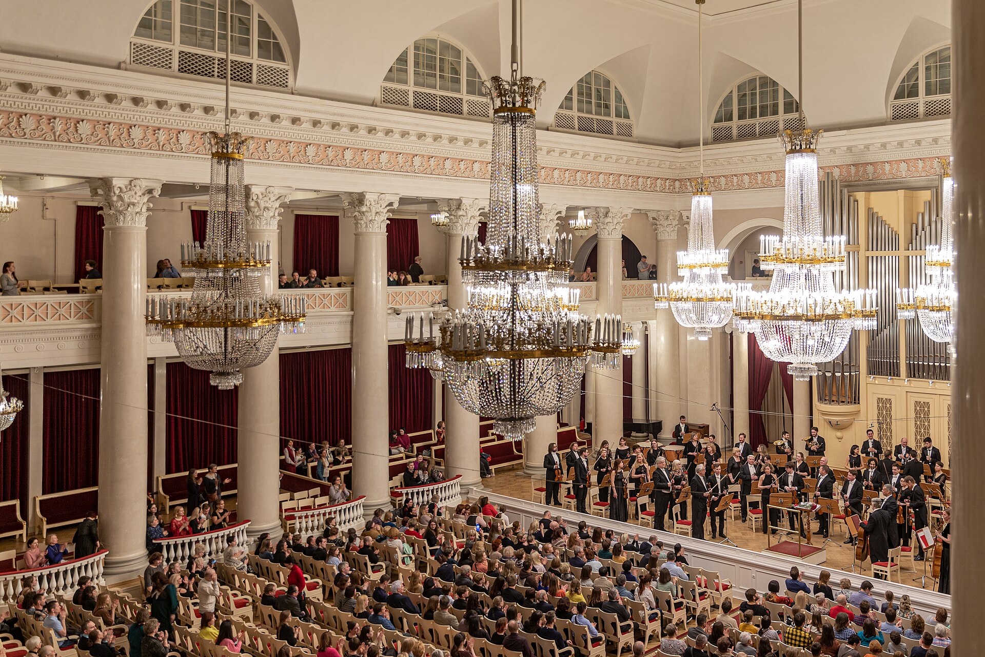 Grand Hall of the St Petersburg Philharmonic