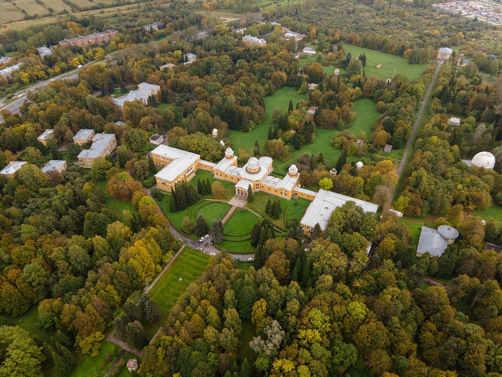 Main building of the Pulkovo Observatory
