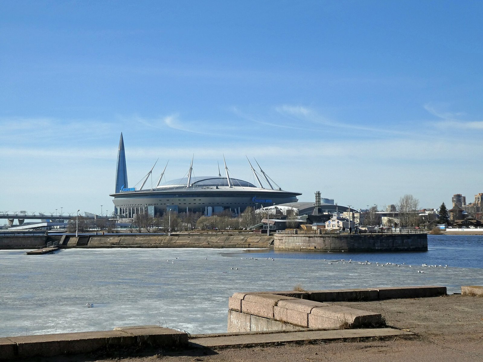 View from the tip